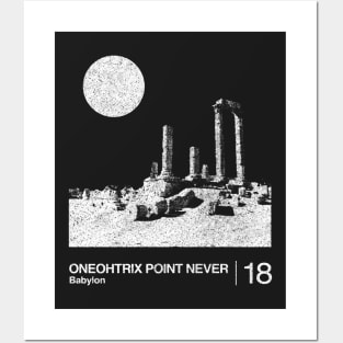 Oneohtrix Point Never / Minimalist Graphic Artwork Design Posters and Art